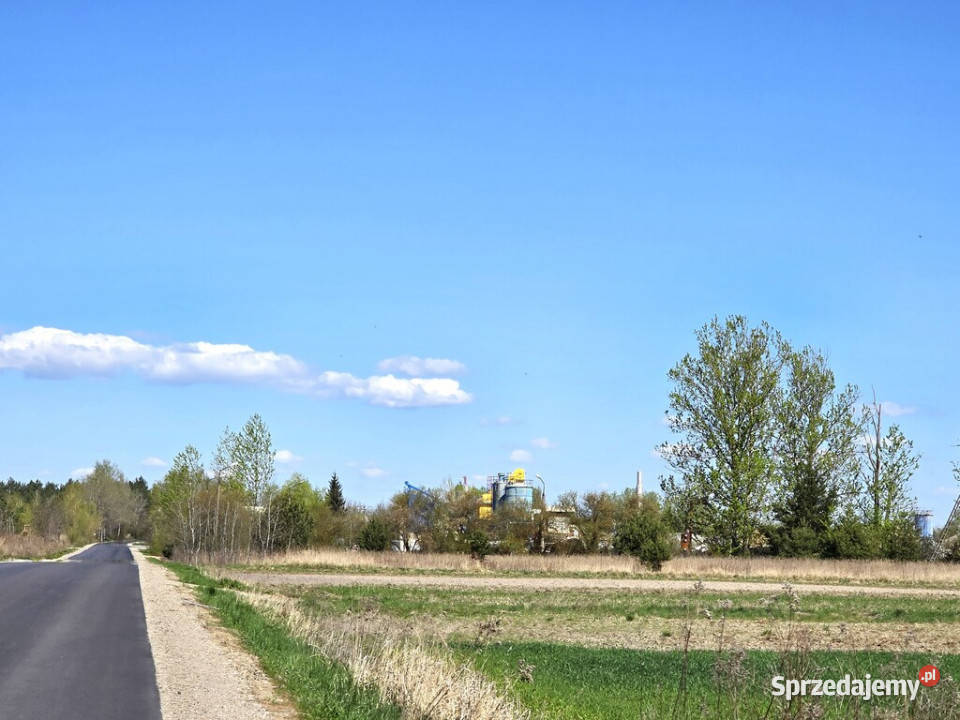 Działka przemysłowa 316 ha Serniki