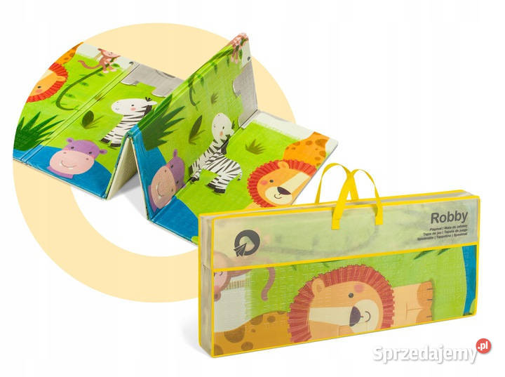 DUŻA MATA EDUKACYJNA DWUSTRONNA LIONELO ROBBY Baranowo