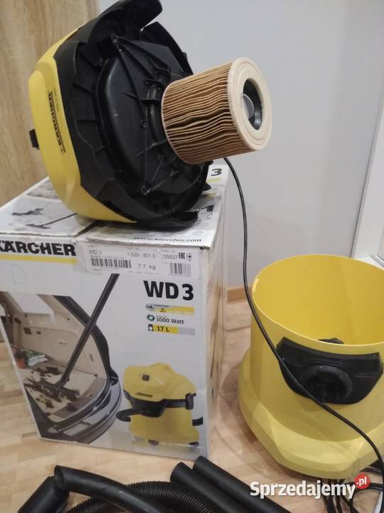 Odkurzacz Karcher WD 3 wielkopolskie Kłodawa sprzedam