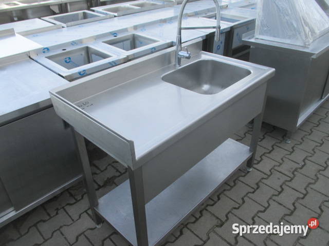 Zlew Gastronomiczny 1 Komorowy Z Półką 1206085 Gastronomia wielkopolskie Ostrów Wielkopolski