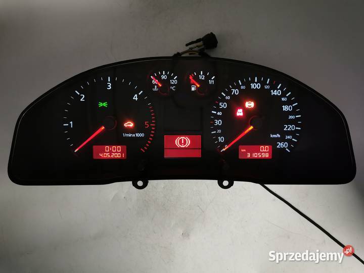 Licznik Zegary FIS Audi A4 B5 Lift 19 TDI osobowe Wyszków