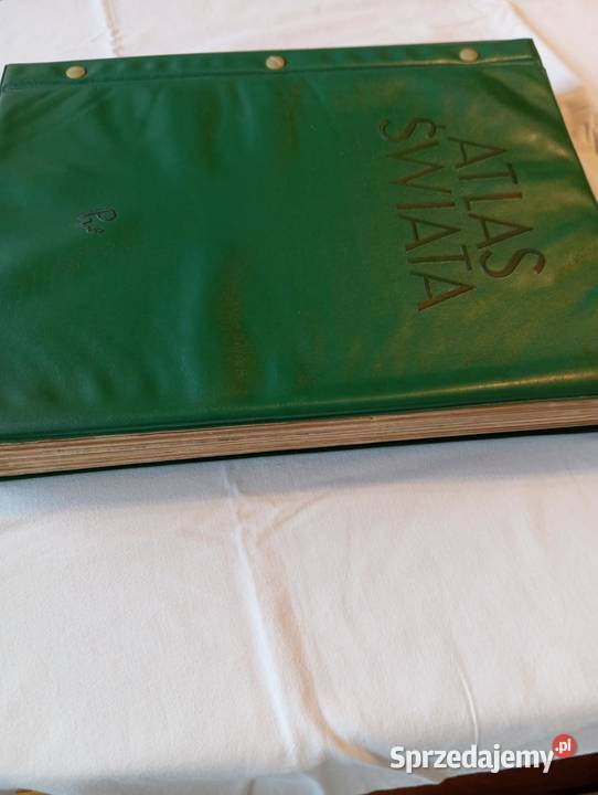 ATLAS ŚWIATA 1962 PWN duży