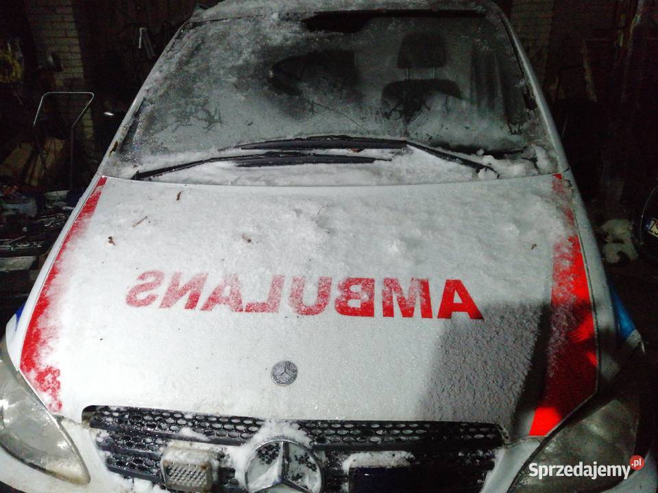 MERCEDES VITO AMBULANS 2004r WYPOSAŻONY CZYTAJ