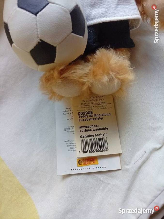 Misiu futbolista z 2006roku Prusim