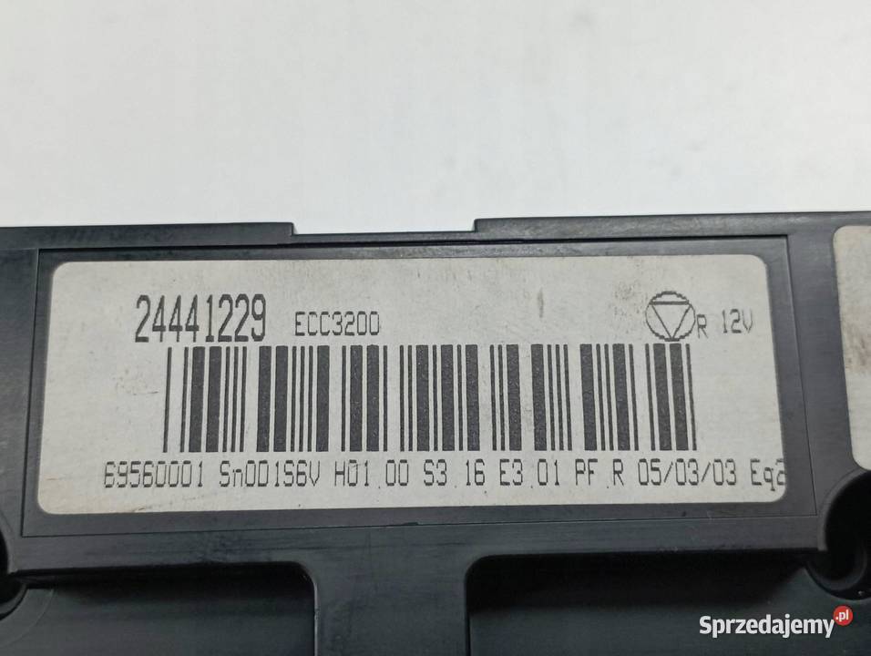 PANEL NAWIEWU 24441229 Opel Vectra