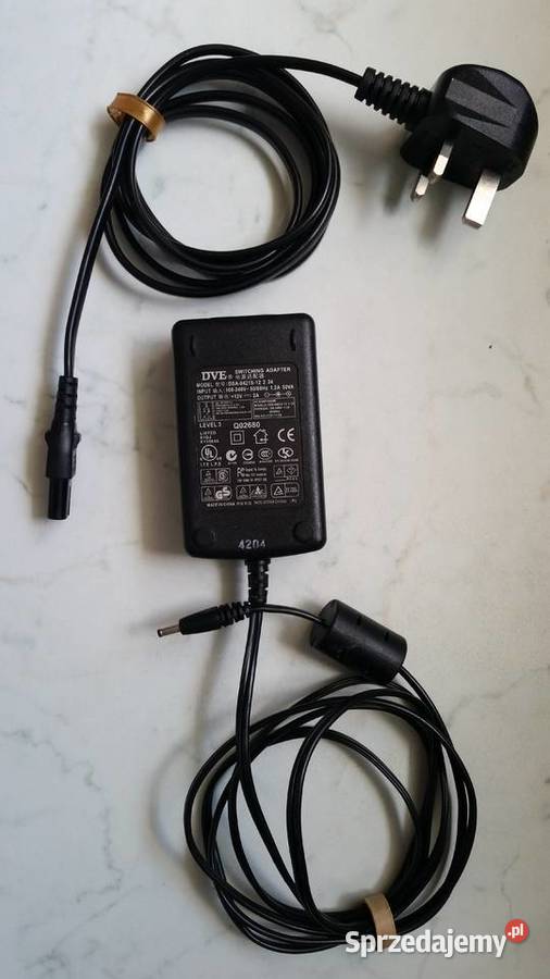 Zasilacz 12V2A Switching Adapter DVE Model Części i akcesoria Puławy