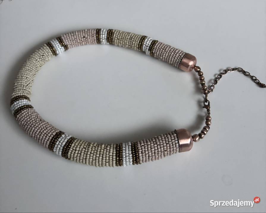 Naszyjnik z koralików kujawsko-pomorskie Bydgoszcz sprzedam