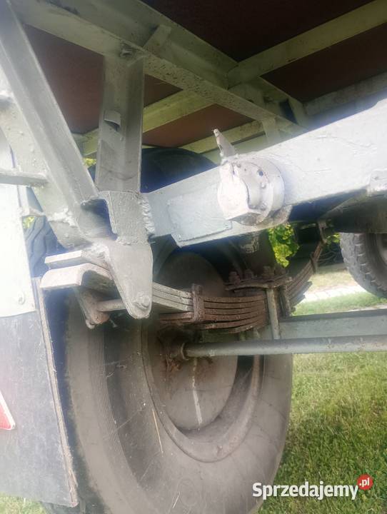 Przyczepa 4 tonowa sztywną Koziegłowy