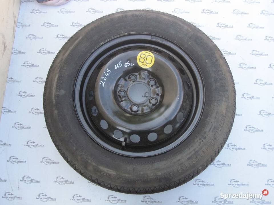 NISSAN QASHQAI J10 koło dojazdowe 1459016 106M Kielce