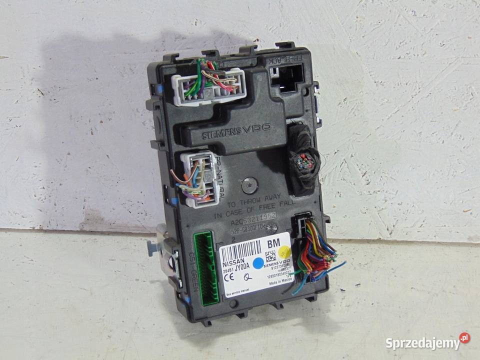 MODUŁ STEROWNIK BSI KOLEOS 20 DCI 284B1 JY00A