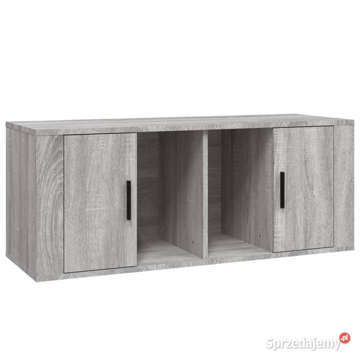 Szafka pod telewizor szary dąb sonoma 100x35x40 RTV Warszawa