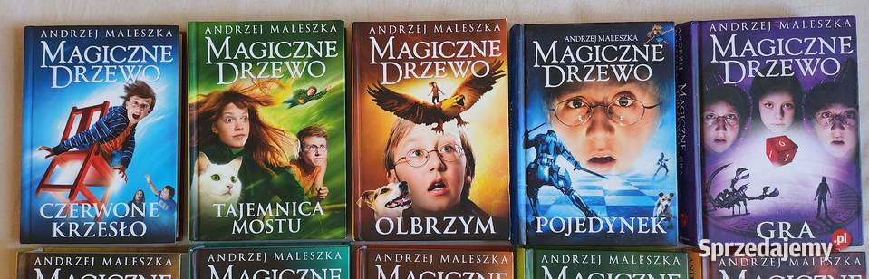Magiczne drzewo komplet 12 1 Andrzej Maleszka Beletrystyka, powieści Warszawa