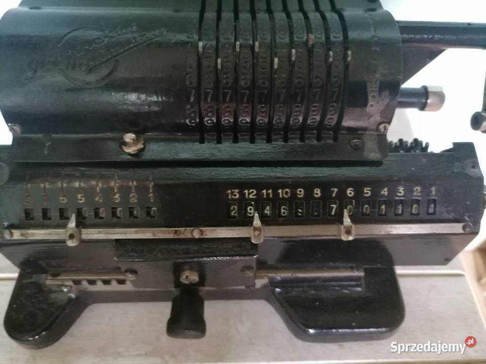 Stara maszyna do liczenia z lat 50 tych małopolskie Kraków