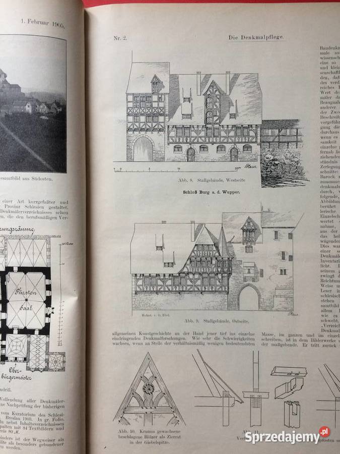 2878 Die Denkmalpflege Ochrona Zabytków zachodniopomorskie