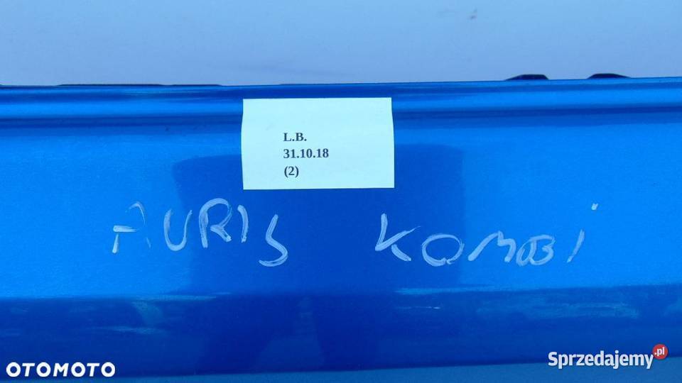 DRZWI LEWE PRZÓD TOYOTA AURIS II KOMBI Karoseria wielkopolskie Nowy Tomyśl