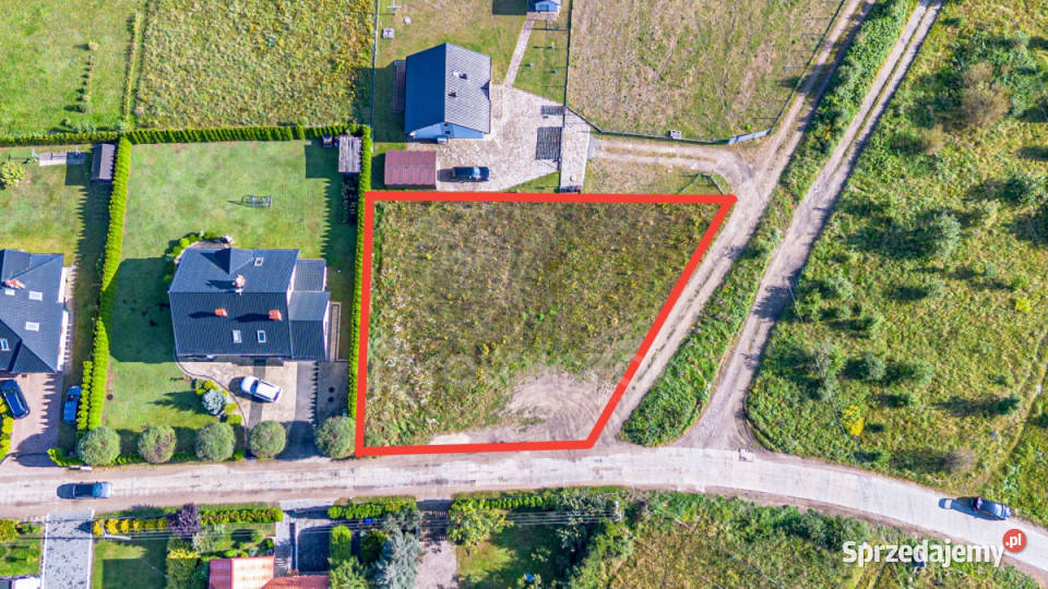 Działka do sprzedania 1075m2 Tuchom Szkolna 325zł/m2 pomorskie