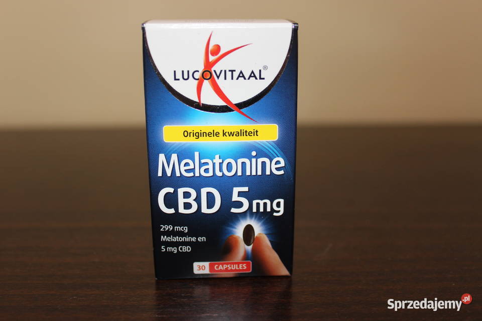 Lucovitaal Melatonine 299 mcg CBD 5 mg 30 Caps łódzkie Łódź