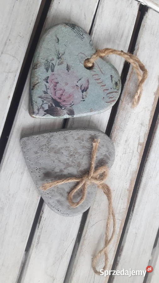 Serca ceramiczne ręcznie wykonane Rękodzieło
