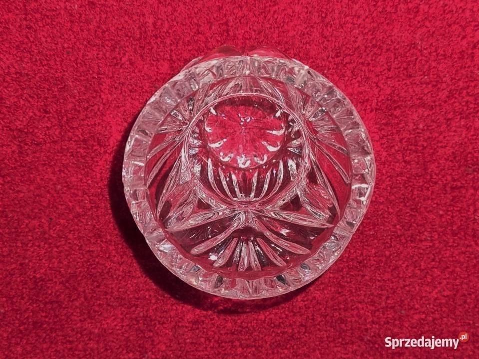 Maleńki szklany wazonik wykałacznik mazowieckie Warszawa