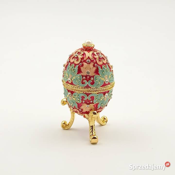 Jajko jajo faberge pojemniki szkatułka Zawiercie