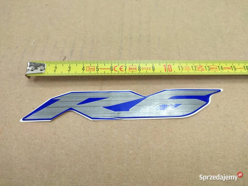 NAKLEJKA R6 NA CZACHĘ YAMAHA YZFR6 2003 lubelskie