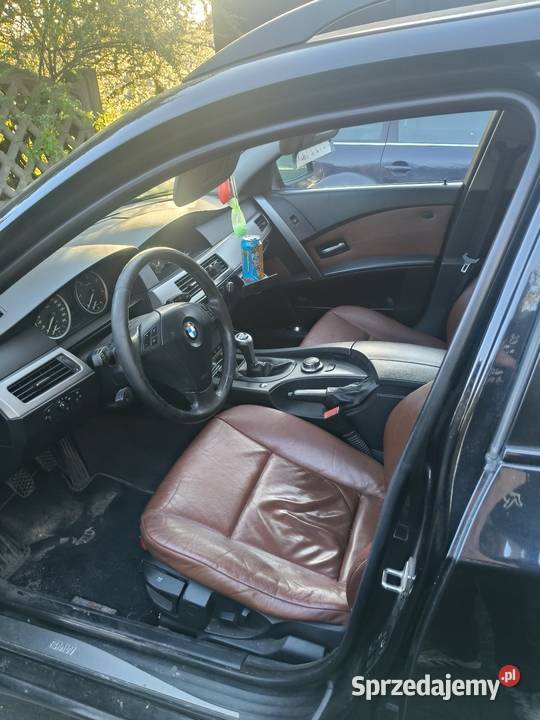 sprzedam bmw e61 m47 2006r klimatyzacja łódzkie Kędziorki