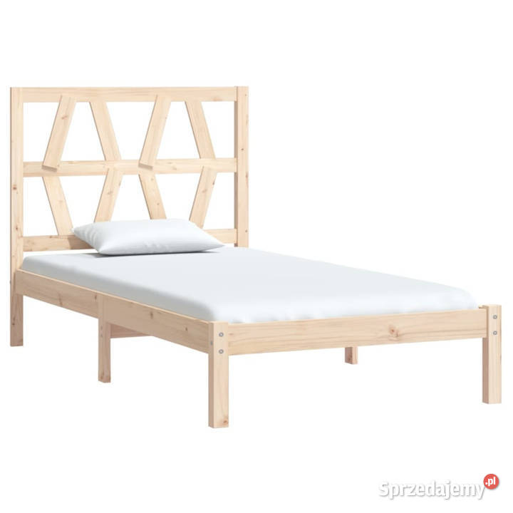 Rama łóżka lite drewno sosnowe 90x200 WM3103983 95cm Warszawa