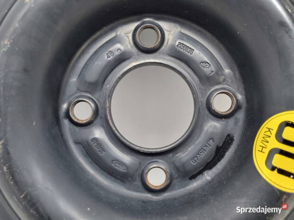 KOŁO DOJAZDOWE 12580 R15 98ABNB 2150836 4x108