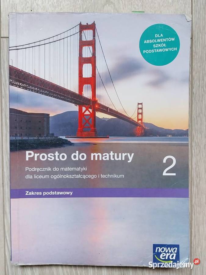 Podręcznik Matematyka Prosto do matury 2 Zakres