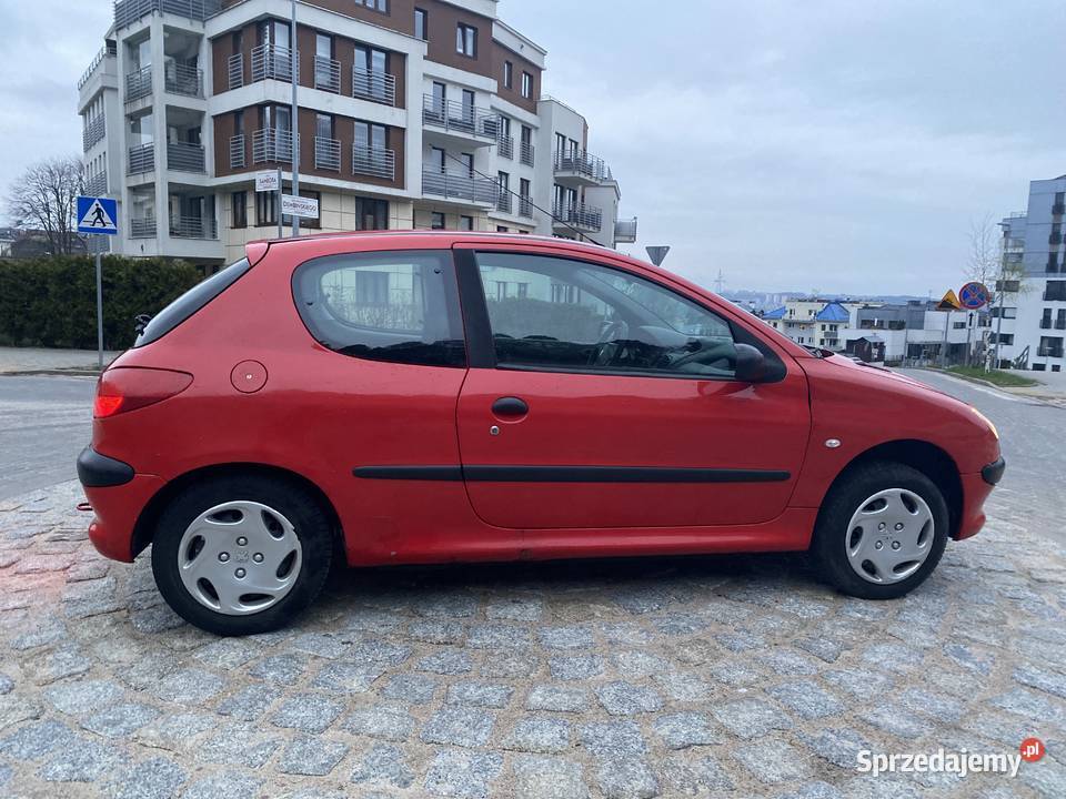PEUGEOT 206 11 BENZ 60 145000 BELKA TYŁ poduszka powietrzna pomorskie Gdynia