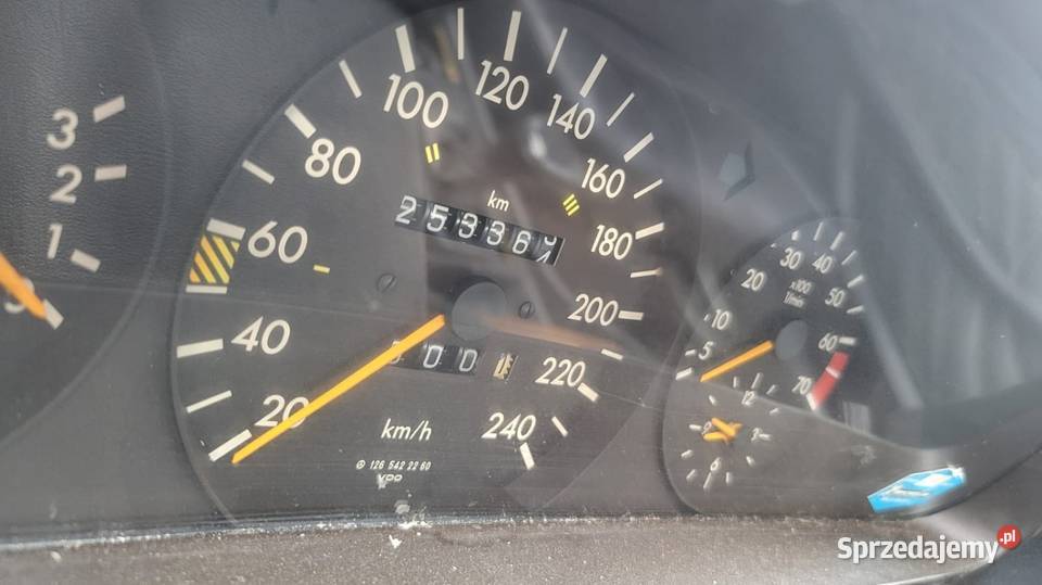 Mercedes 260SE w126 1991r 2600cm3 Gorzów Wielkopolski