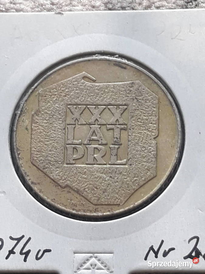 200 XXX Lat PRLu 1974 r 22 około mennicze Numizmatyka Konin