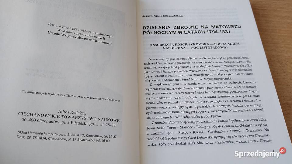 Mazowsze Północne w latach walk o niepodległość Gdańsk