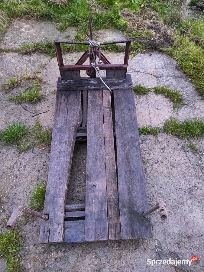 Stojak do transportu na TUZ z ręcznym kiprem małopolskie Lubcza sprzedam
