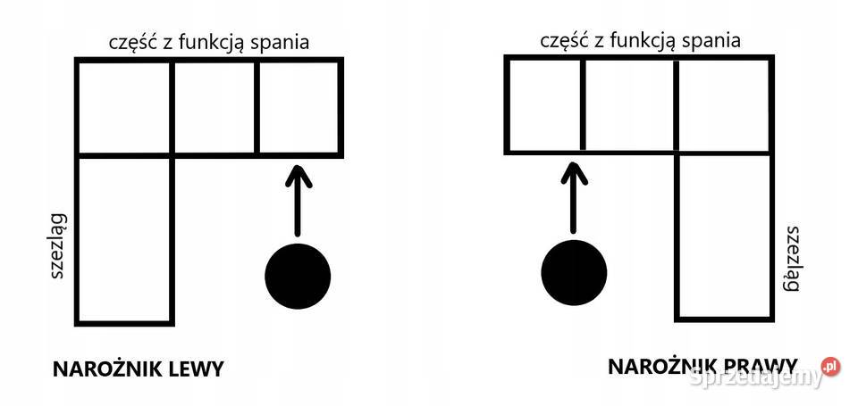 Narożnik Luis 90cm Wieruszów