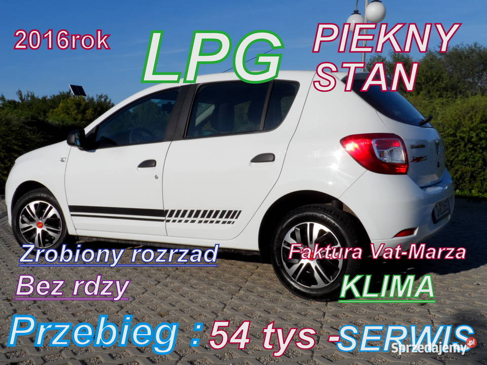 Dacia Sandero Stepway 16 MPi Rezerwacja radio Bochnia