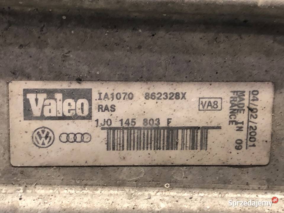 INTERCOOLER SEAT TOLEDO II 1J0145803F 19 110