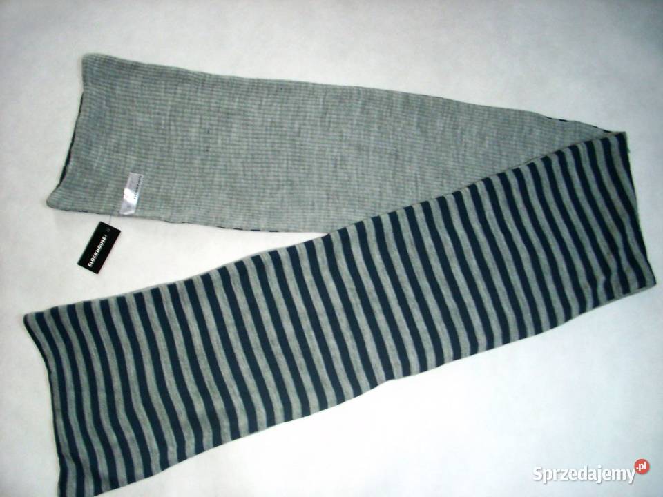 CA szalik Dzianinowy Paski Nowy