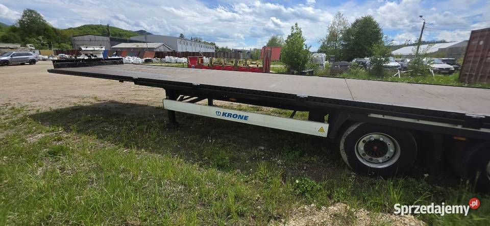 Sprzedam Naczepę Platformę KRONE SD Limanowa sprzedam