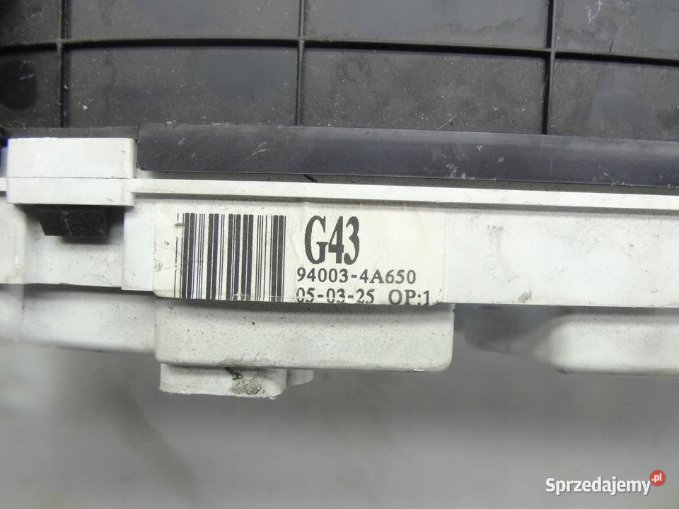 HYUNDAI H LICZNIK ZEGAR 940034A650 Przemęt sprzedam