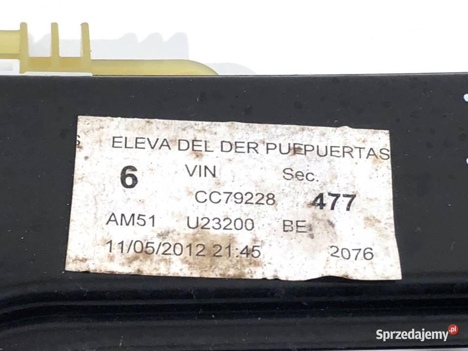 PODNOŚNIK SZYBY PRAWY PRZÓD FORD C II