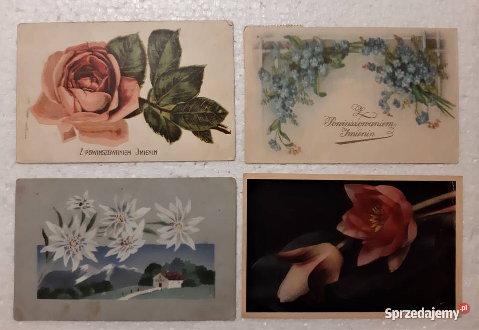 stare imieninowe pocztówki Warszawa