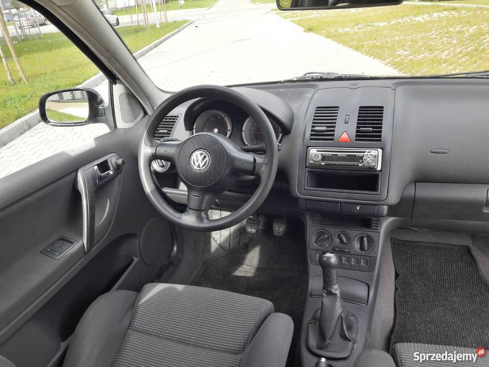 VOLKSWAGEN POLO III 14TDI Lift 6N2 2000r Klima czarny śląskie Gliwice sprzedam