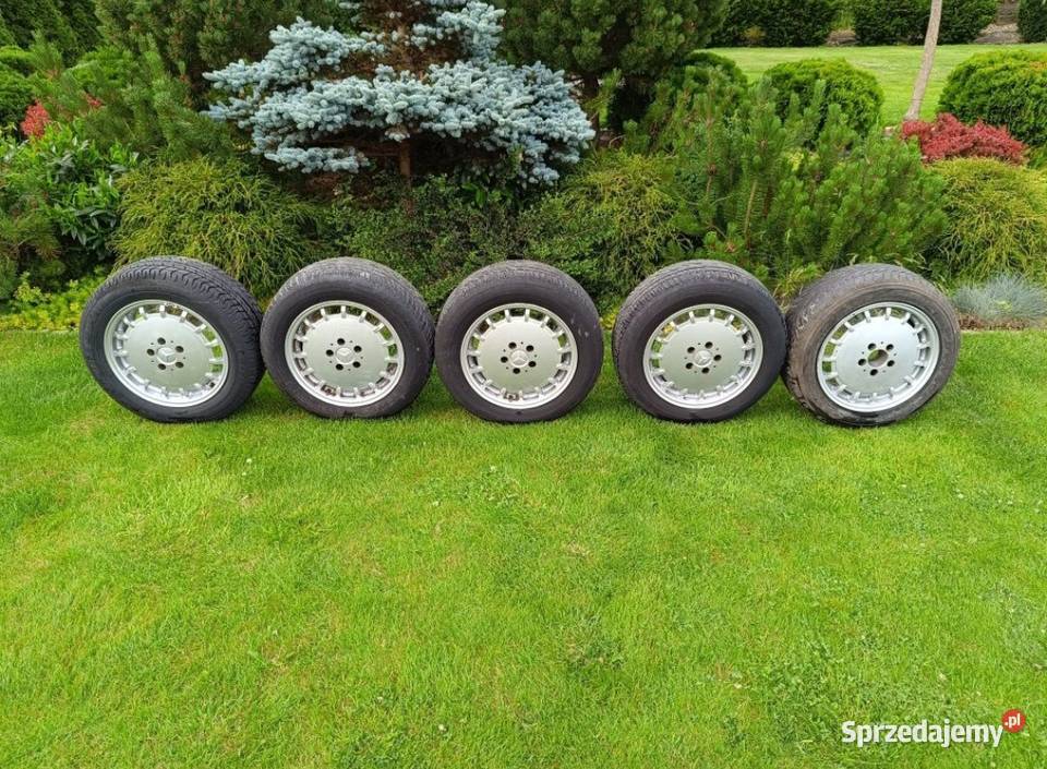 Alufelgi guli 8jx16 et34 orginał Mercedes R129 Biały Bór