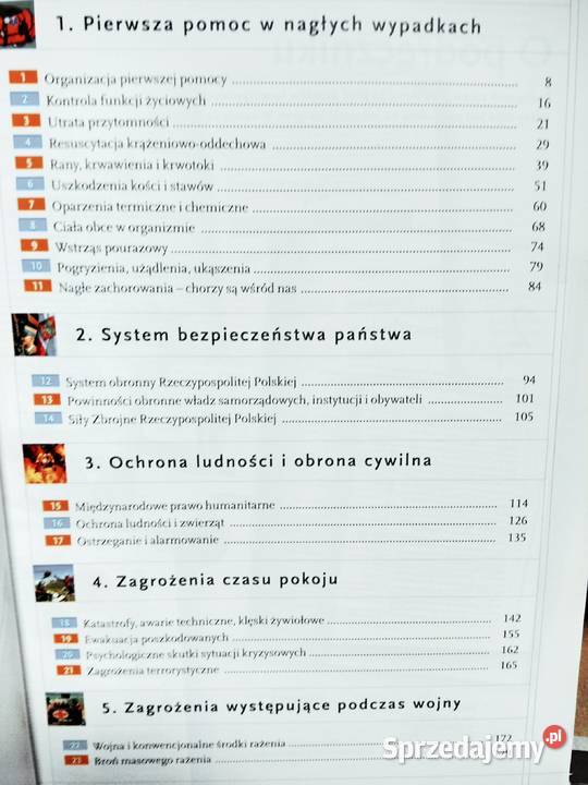 Edukacja bezpieczeństwa WSiP ponadgimnazjalne mazowieckie Warszawa