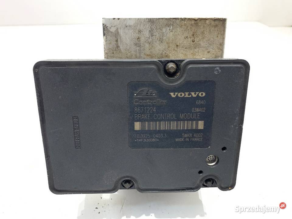 POMPA ABS VOLVO S60 I P08671225 24 163 0010 osobowe Motoryzacja
