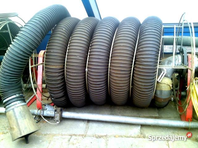 RUROWY BĘBNOWY WYCIĄG ODCIĄG SPALIN