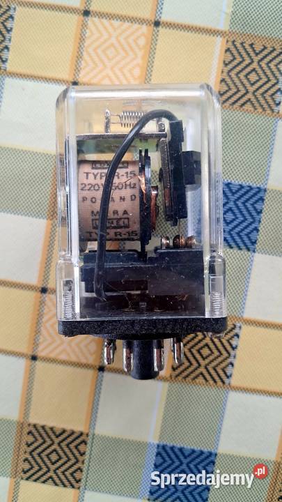 Nowe Przekaźniki R15 Lumel 10A 4PDT 1PDT Leżaki Elektronika kujawsko-pomorskie Świecie