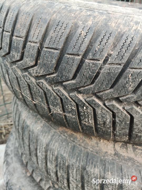 Sprzedam 4 koła na ładnych oponach zimowych Motoryzacja Dębiny
