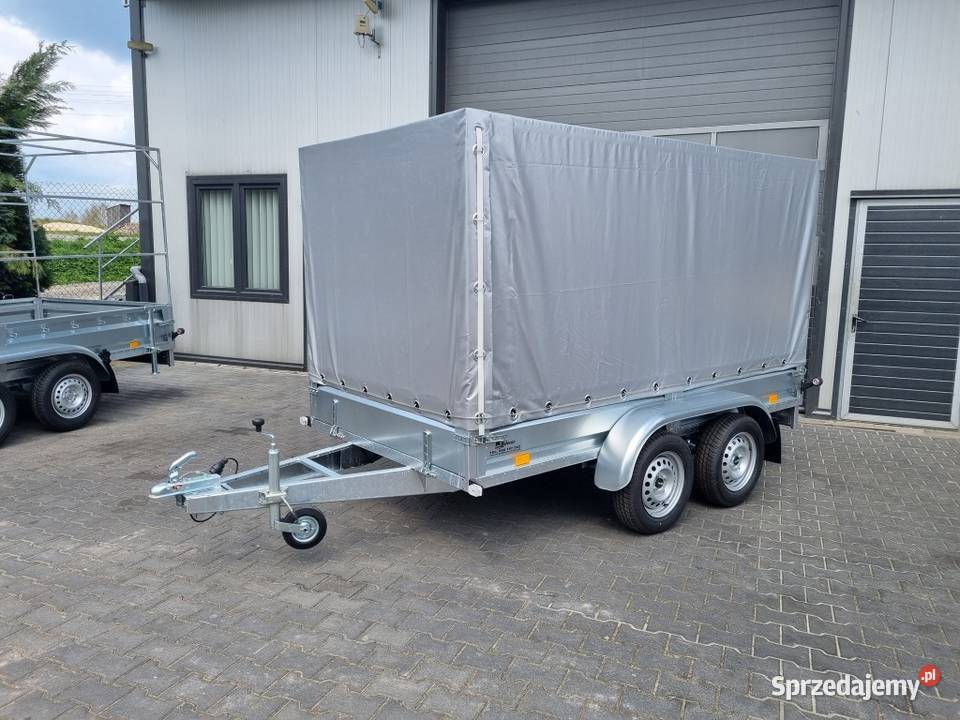 Przyczepka samochodowa 300x156 750 PRODUCENT burtowe Jarocin sprzedam